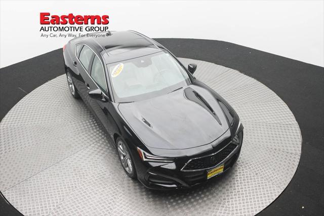 used 2021 Acura TLX car, priced at $25,750