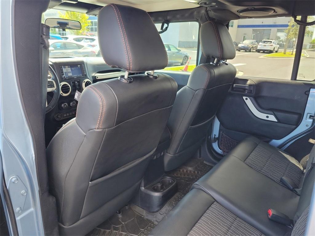 used 2012 Jeep Wrangler Unlimited car, priced at $12,848