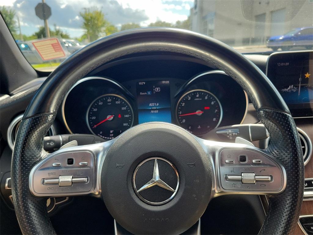 used 2019 Mercedes-Benz C-Class car, priced at $24,737