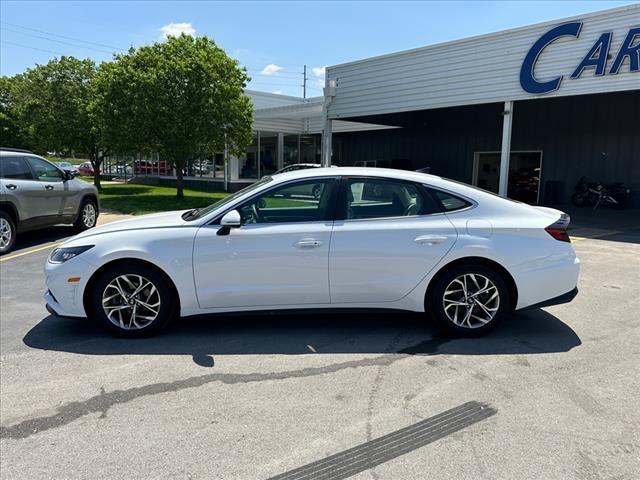 used 2021 Hyundai Sonata car, priced at $18,839