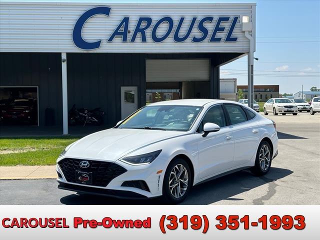 used 2021 Hyundai Sonata car, priced at $18,839