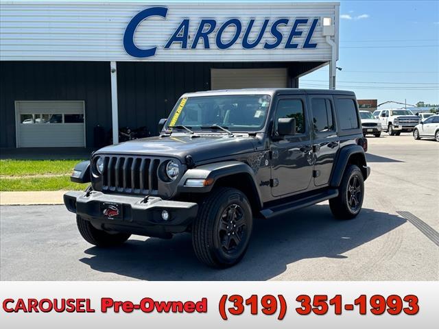 used 2020 Jeep Wrangler Unlimited car, priced at $24,486