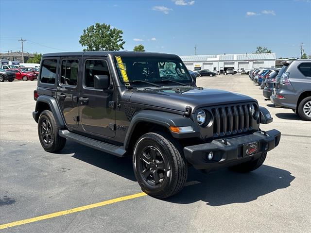 used 2020 Jeep Wrangler Unlimited car, priced at $24,486