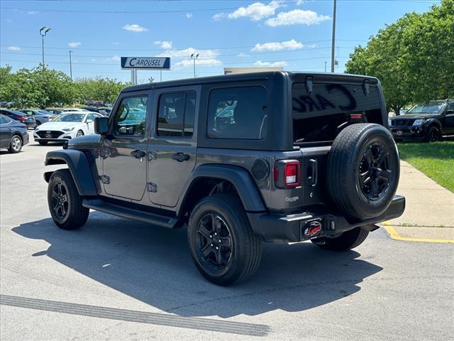 used 2020 Jeep Wrangler Unlimited car, priced at $24,486