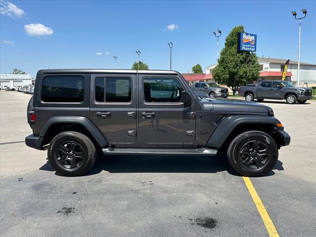 used 2020 Jeep Wrangler Unlimited car, priced at $24,486