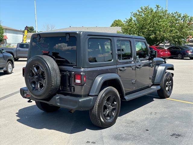 used 2020 Jeep Wrangler Unlimited car, priced at $24,486