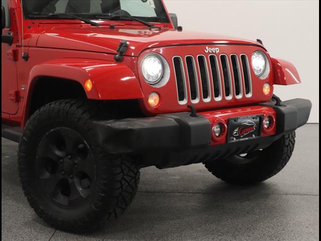 used 2017 Jeep Wrangler Unlimited car, priced at $18,588