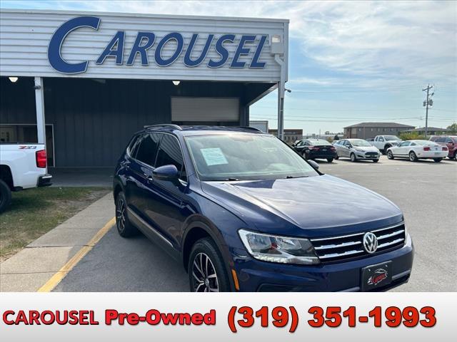 used 2021 Volkswagen Tiguan car, priced at $18,532