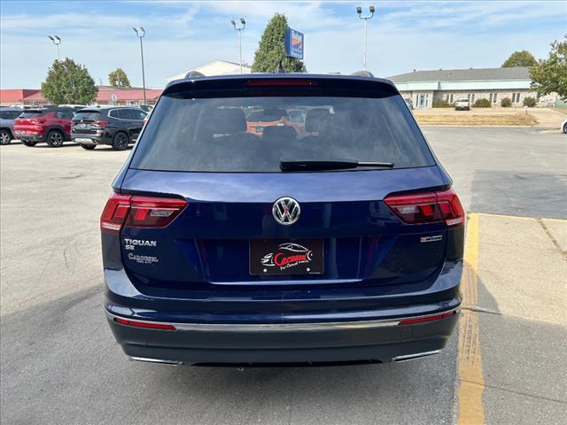 used 2021 Volkswagen Tiguan car, priced at $18,532