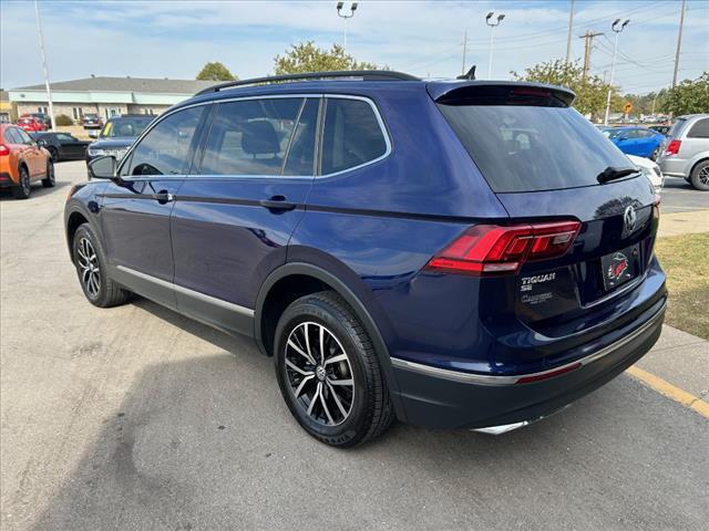 used 2021 Volkswagen Tiguan car, priced at $18,532