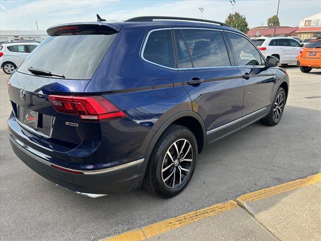 used 2021 Volkswagen Tiguan car, priced at $18,532