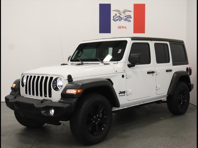 used 2021 Jeep Wrangler Unlimited car, priced at $30,026