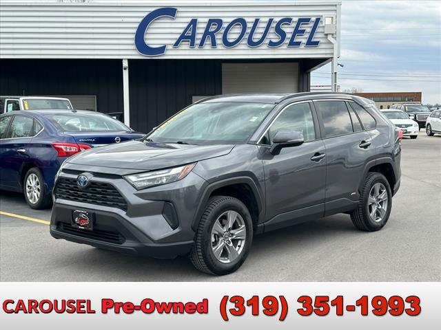 used 2022 Toyota RAV4 Hybrid car, priced at $28,672