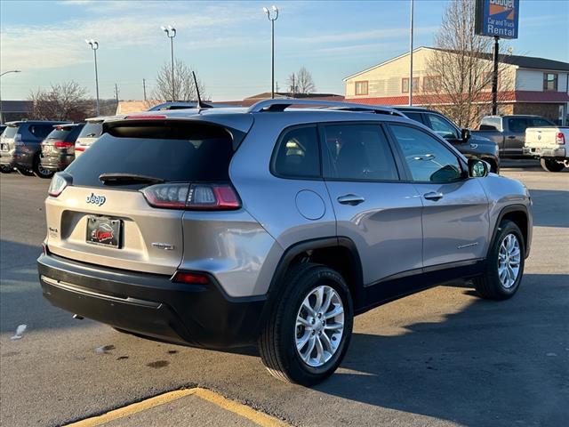 used 2021 Jeep Cherokee car, priced at $17,377