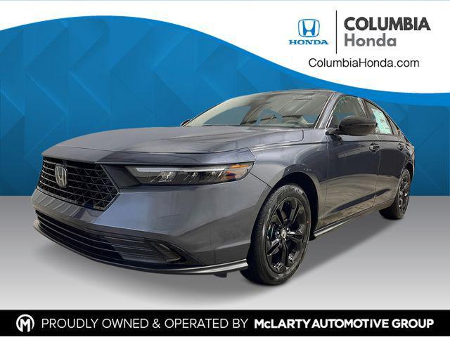 new 2025 Honda Accord car, priced at $30,375
