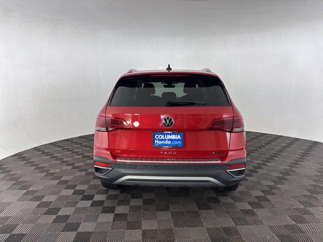 used 2023 Volkswagen Taos car, priced at $23,000