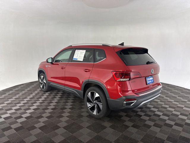 used 2023 Volkswagen Taos car, priced at $23,000