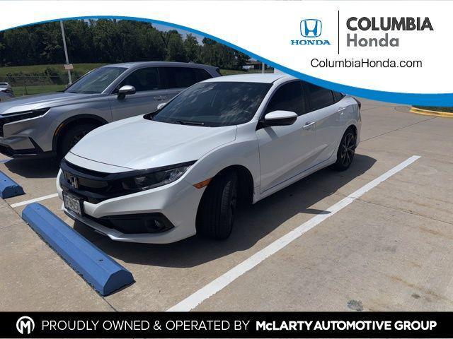 used 2020 Honda Civic car, priced at $21,000