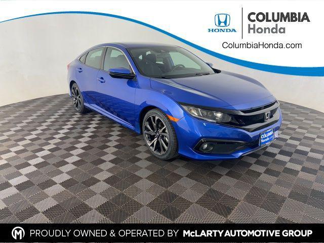 used 2021 Honda Civic car, priced at $21,100