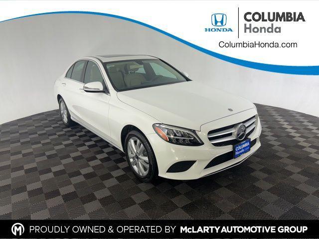 used 2019 Mercedes-Benz C-Class car, priced at $25,400