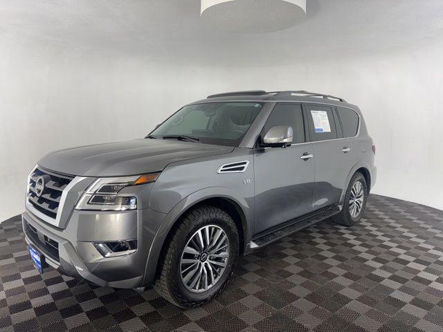 used 2021 Nissan Armada car, priced at $33,200