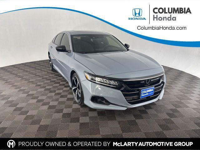 used 2021 Honda Accord car, priced at $26,500
