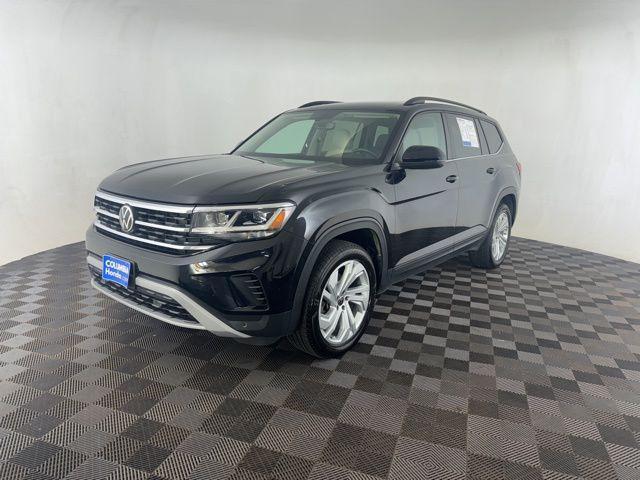 used 2021 Volkswagen Atlas car, priced at $21,600