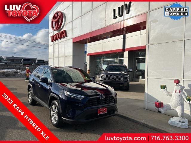 used 2023 Toyota RAV4 Hybrid car, priced at $34,589