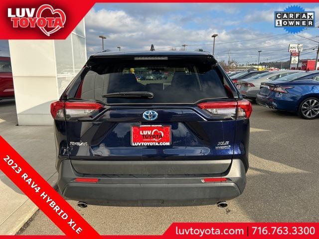 used 2023 Toyota RAV4 Hybrid car, priced at $34,668