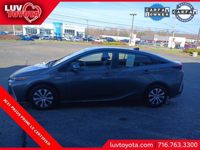 used 2021 Toyota Prius Prime car, priced at $25,221