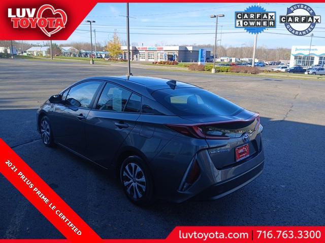 used 2021 Toyota Prius Prime car, priced at $25,221