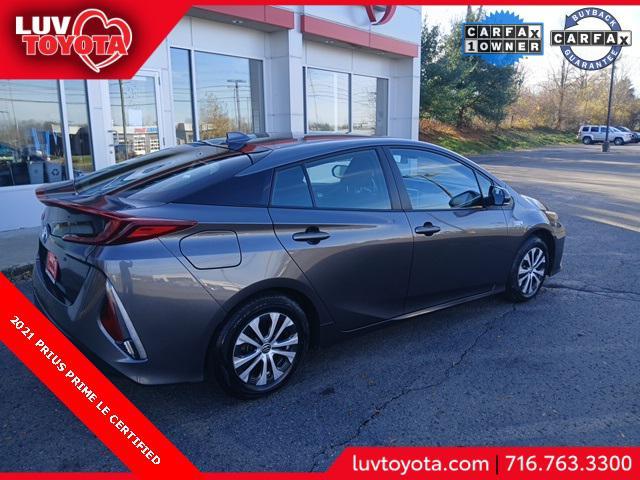 used 2021 Toyota Prius Prime car, priced at $25,221