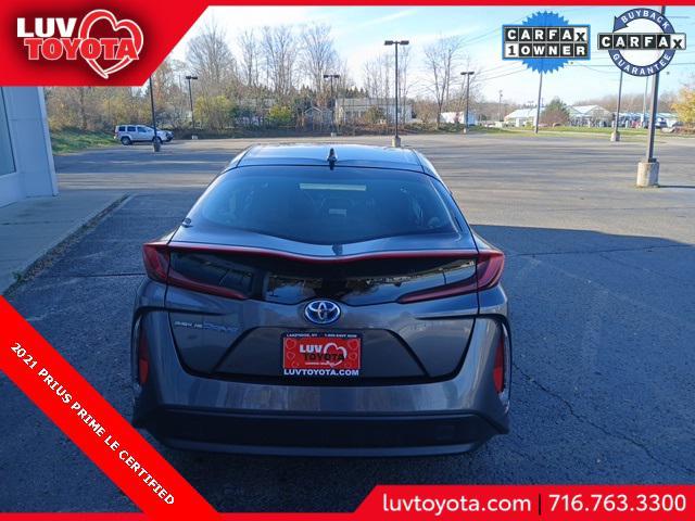 used 2021 Toyota Prius Prime car, priced at $25,221