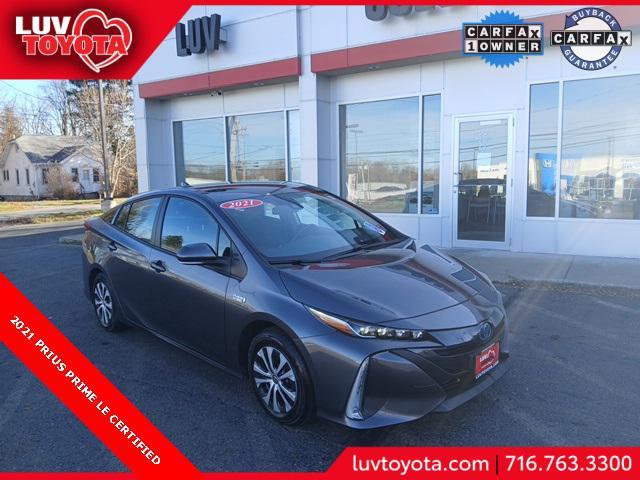 used 2021 Toyota Prius Prime car, priced at $25,495