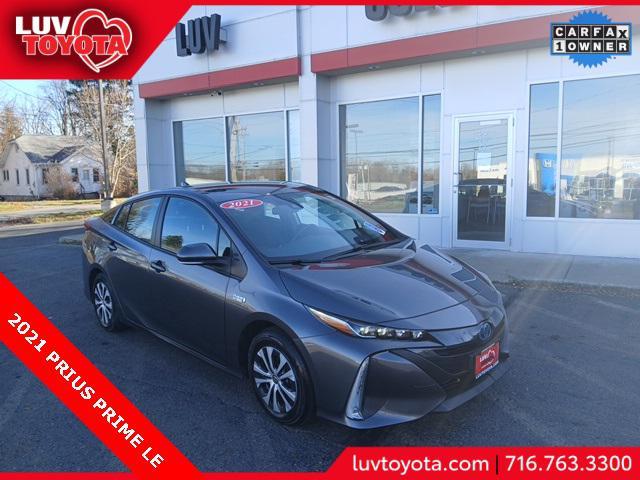 used 2021 Toyota Prius Prime car, priced at $24,669