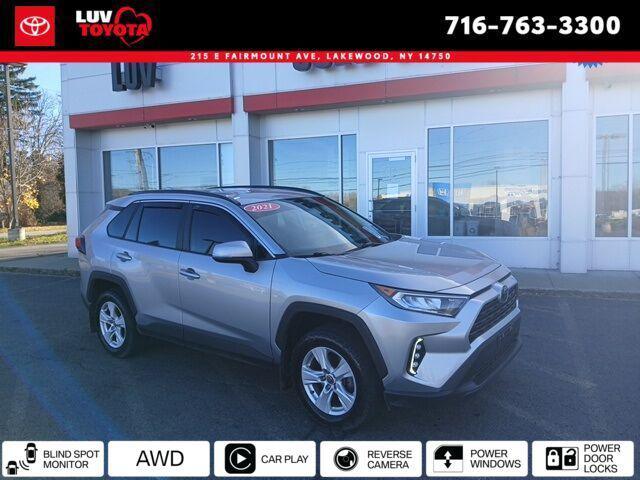 used 2021 Toyota RAV4 car, priced at $24,495