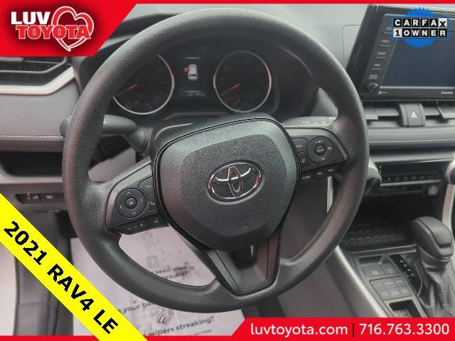 used 2021 Toyota RAV4 car, priced at $26,595