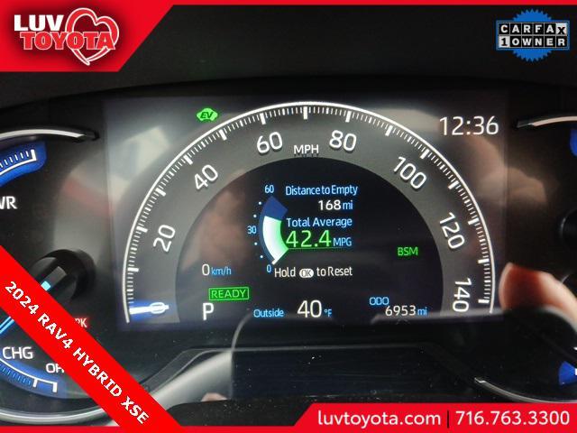 used 2024 Toyota RAV4 Hybrid car, priced at $40,727