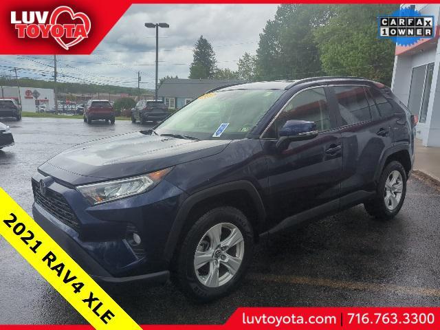 used 2021 Toyota RAV4 car, priced at $29,495