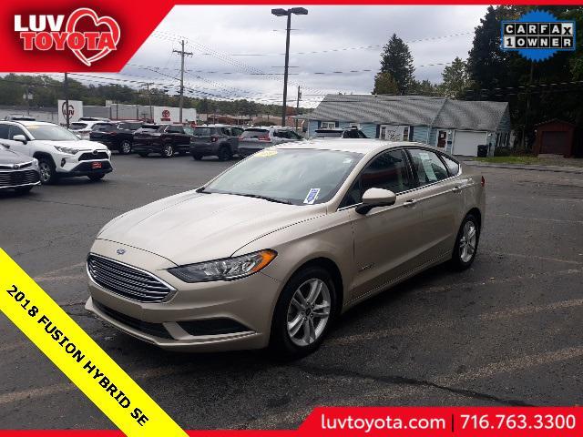used 2018 Ford Fusion Hybrid car, priced at $17,500