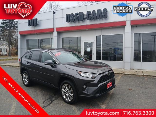 used 2021 Toyota RAV4 car, priced at $31,553