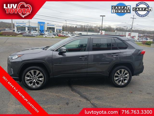 used 2021 Toyota RAV4 car, priced at $31,695