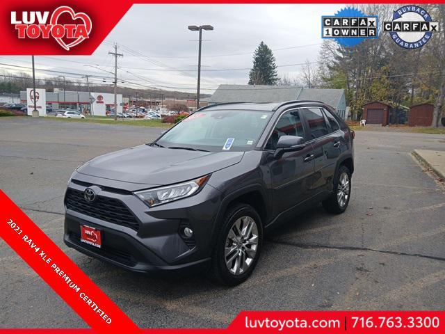 used 2021 Toyota RAV4 car, priced at $31,695