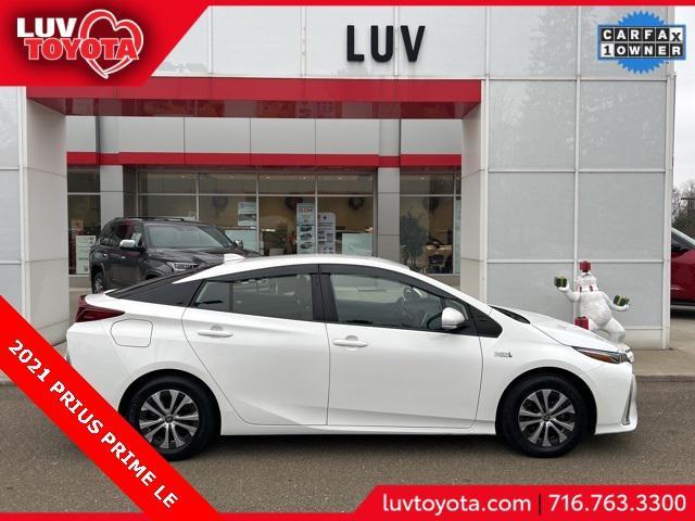 used 2021 Toyota Prius Prime car, priced at $24,395