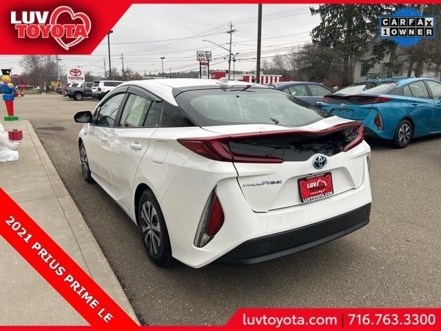 used 2021 Toyota Prius Prime car, priced at $24,395