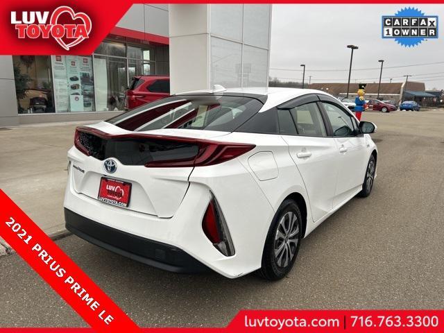 used 2021 Toyota Prius Prime car, priced at $24,395