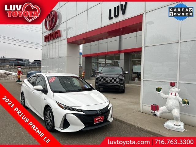 used 2021 Toyota Prius Prime car, priced at $24,395