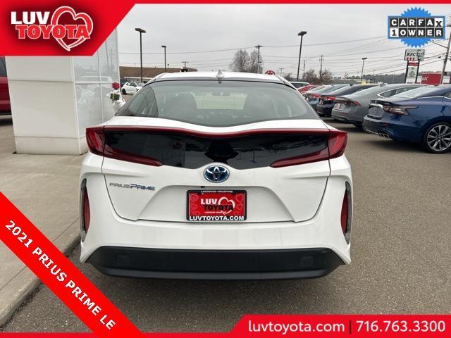 used 2021 Toyota Prius Prime car, priced at $24,395