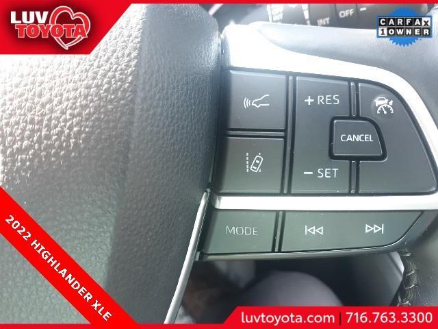 used 2022 Toyota Highlander car, priced at $35,435