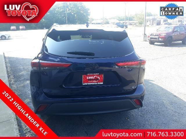 used 2022 Toyota Highlander car, priced at $35,435